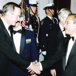 George Bush-Presidente de los EEUU.-Casa Blanca- 1991